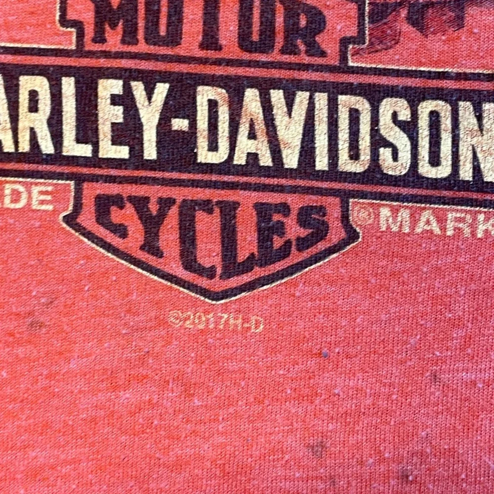 Harley Davidson 2003 Laid Back Graphic Tee Orange XXL - Picture 6 of 11